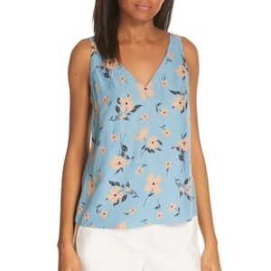 Rebecca Taylor Silk Daniella Tank Top